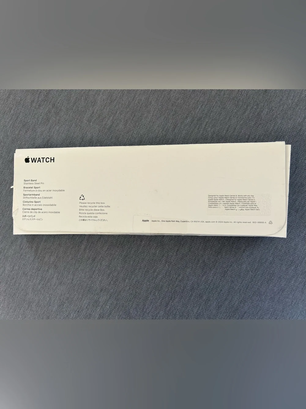 New! Apple Watch Silicone Sport Watch Band - Taupe/Beige 41mm S/M